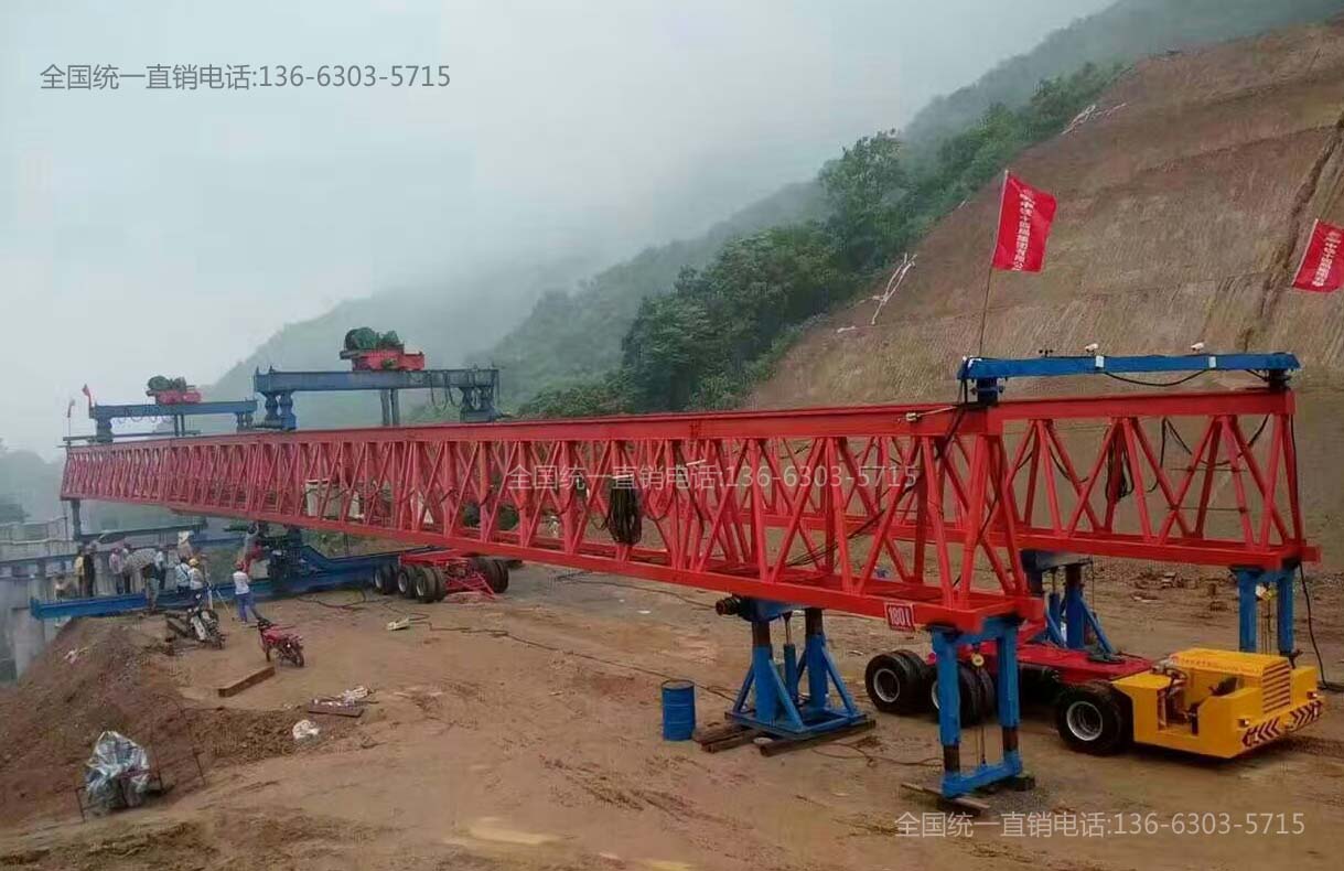 180吨架桥机出租在广东项目工地